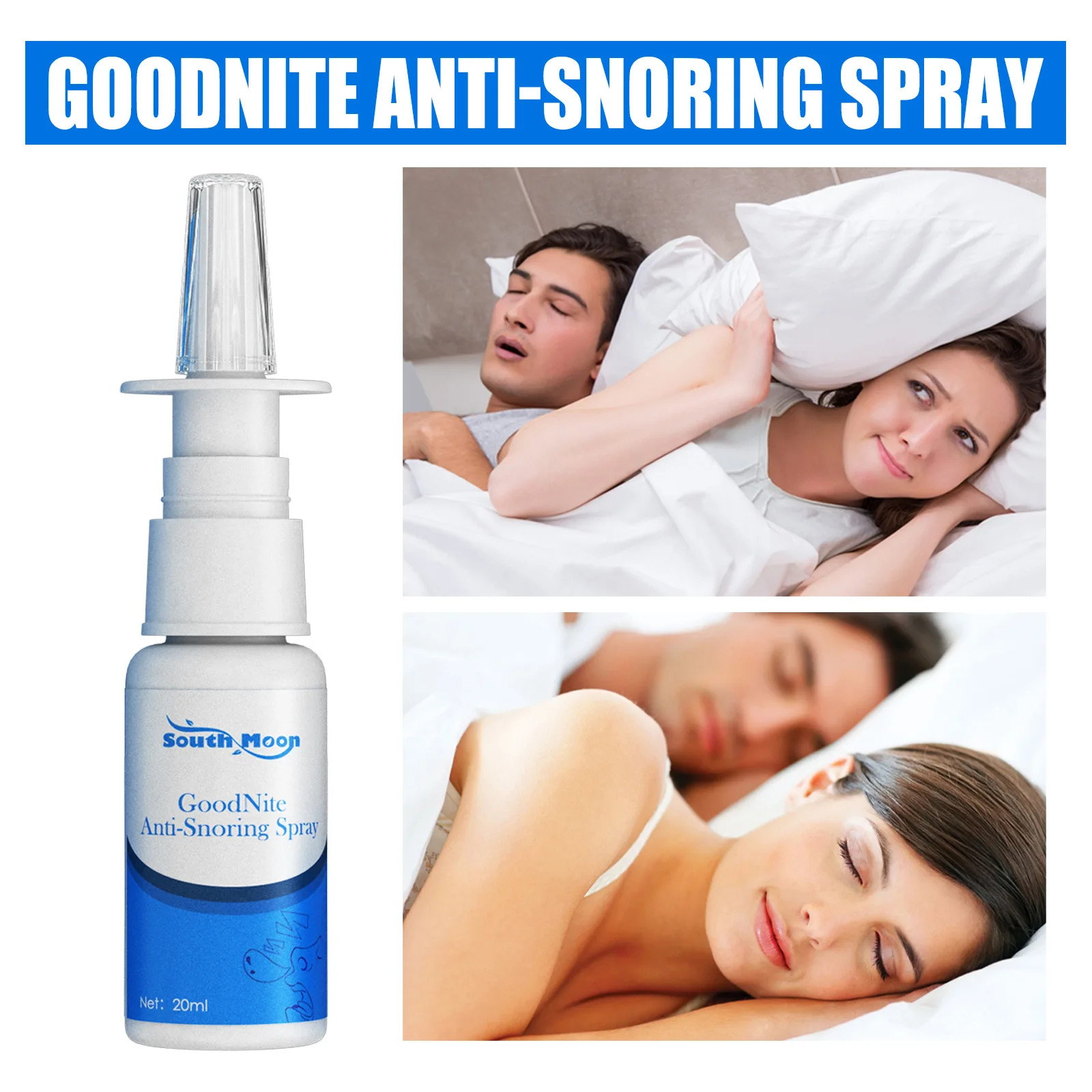 Nasal Spray Chronic Sinusitis Nasal Discomfort Nasal Drop Nose Itch Nose Congestion Spray Alleviate Snoring Personal Health Care