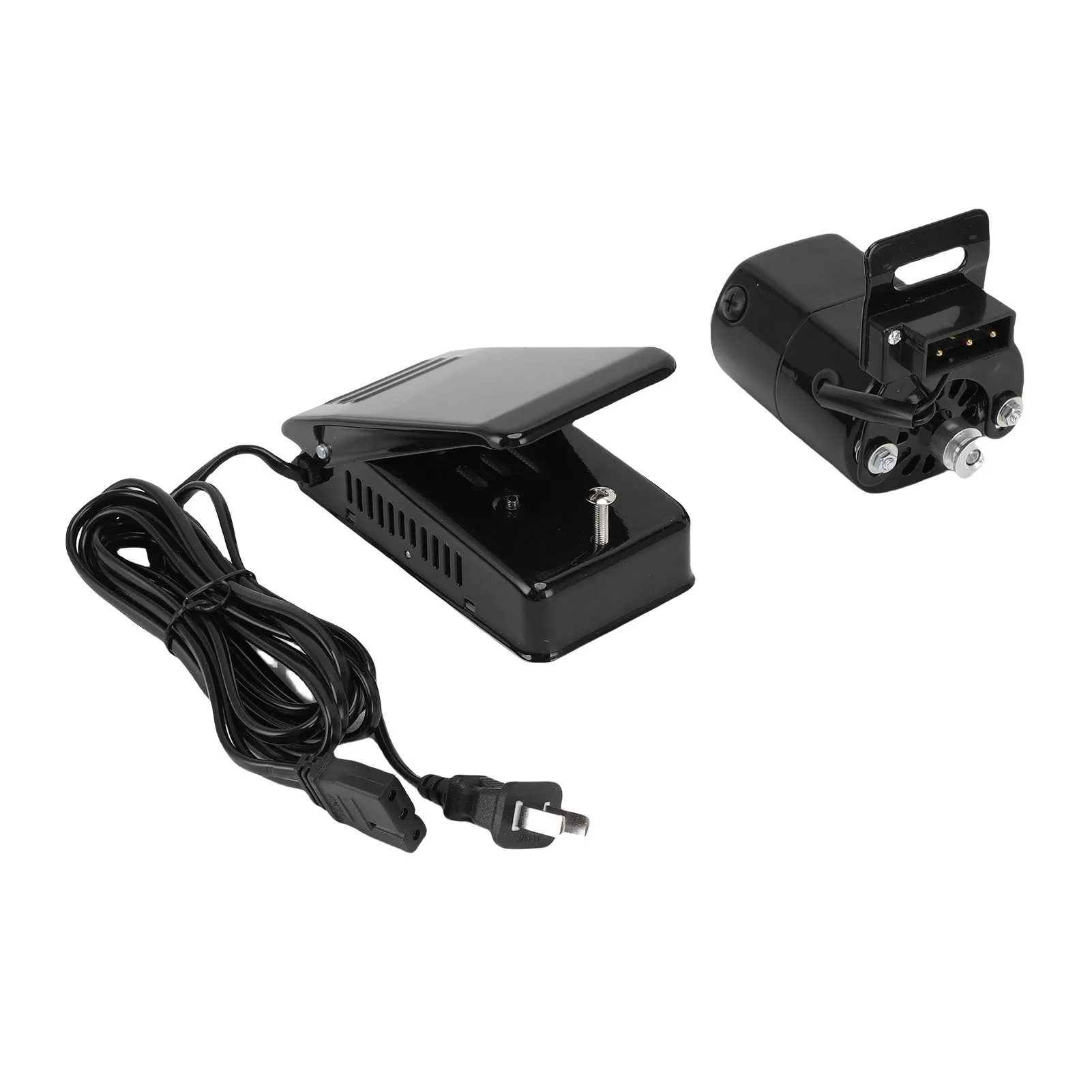 Sewing Machine Motor Kit Stepless Speed Control Plastic Aluminum Practical Sewing Machine Motor and Foot Pedal for Replacement