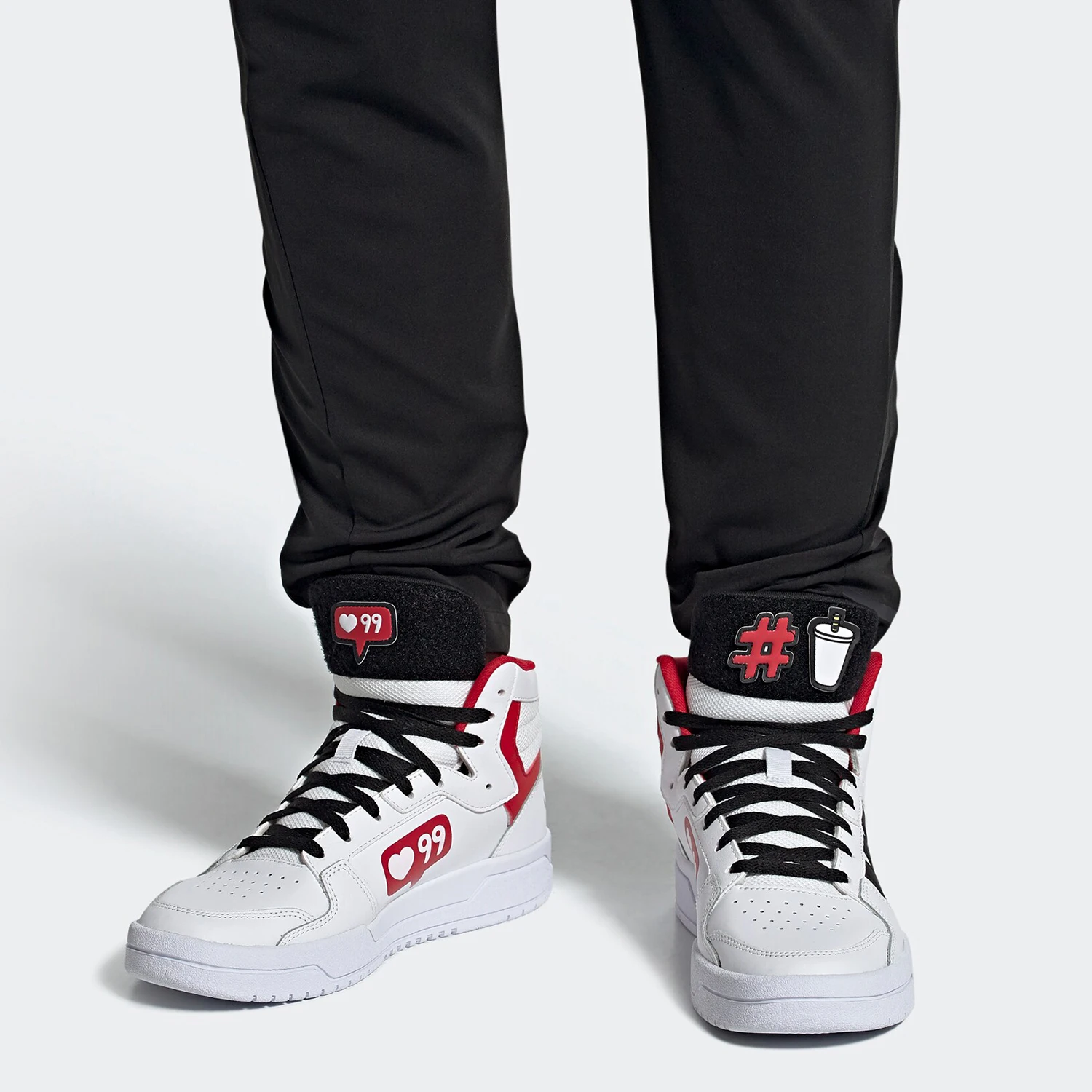 Adidas genuine neo ENTRAP MID men's casual sports shoes FW7020 for the current season