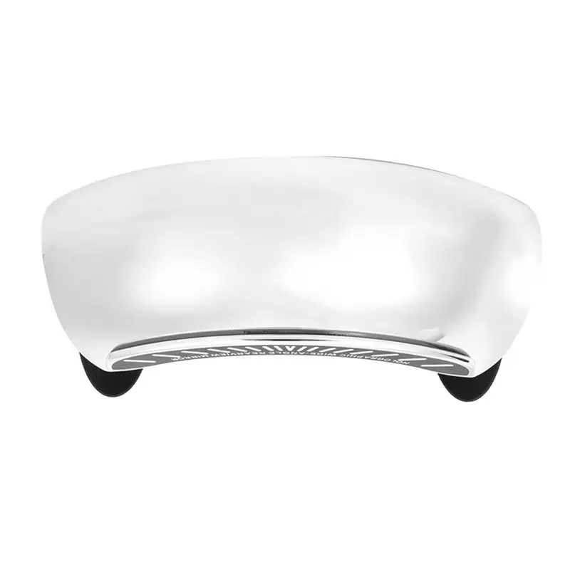 

AEE5-Motorcycle Rear View Mirror Chromed 180 Ultra Wide Angle Central Windscreen Mount Universal