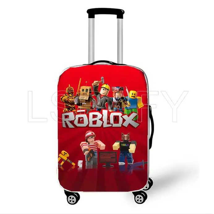 Luggage Cover Protective Suitcase Trolley Case Travel Dust Cover 18 To 28inch ROBLOX Pattern Elastic Luggage Protective