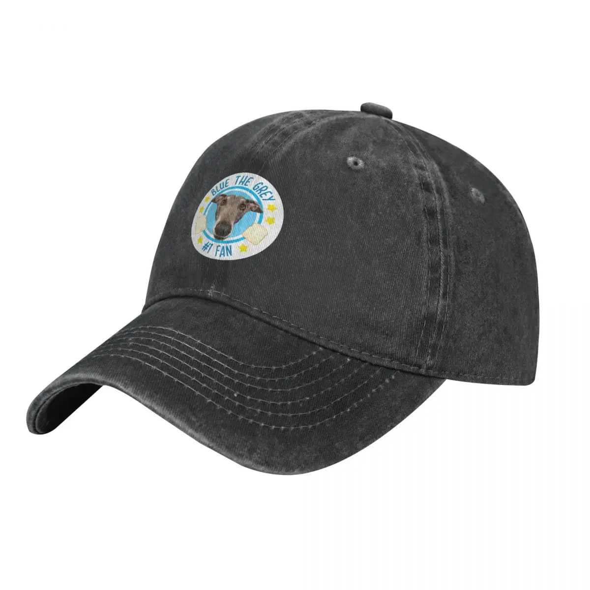 

Blue the Grey #1 Fan Cowboy Hat Hat Man For The Sun Hat Beach custom Men's Baseball Women's