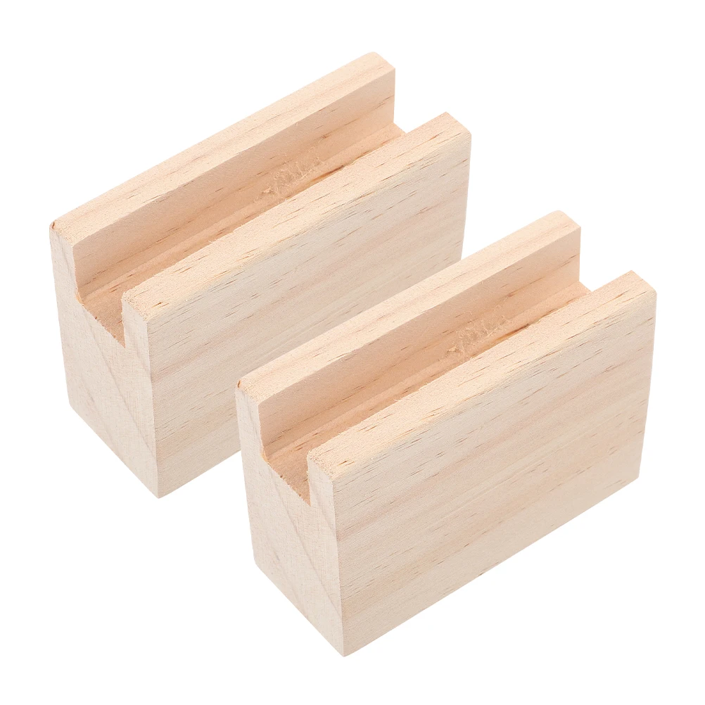 

2pcs Heavy Duty Wooden Bed Foot Raiser Mattress Heightening Pad Furniture Risers Desk Leg Riser Sturdy Support