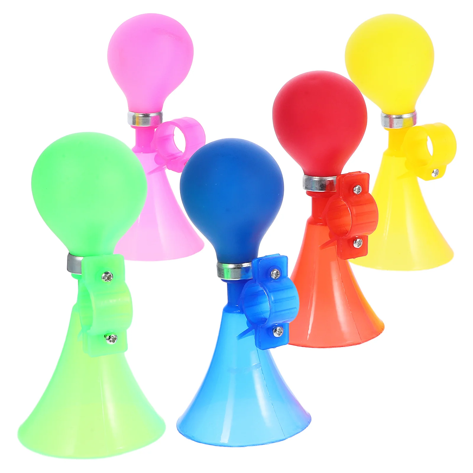 

5Pcs Bicycle Air Horn Loud Crisp Sound Long Ringing Professional Bike Bell for Road Mountain Folding Bikes Outdoor Cycling