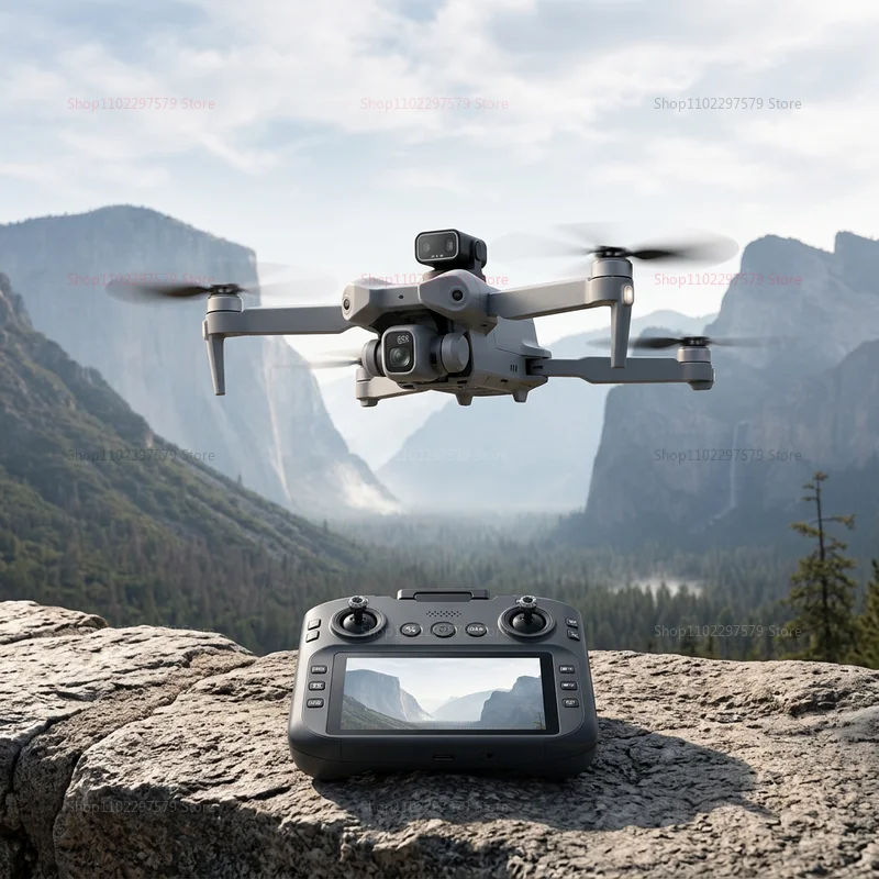 2026 New T33 Drone HD Dual Camera Screen Control No Phone Needed One-Key Takeoff/Return Wi-Fi App USB Charging Drop-Resistant