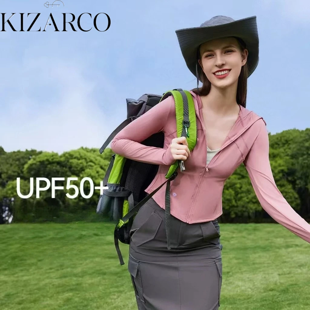 Outdoor Jogging Sports Leisure Running Sunscreen Clothing Comfortable High Quality Ice Silk Breathable UV Protection Coat