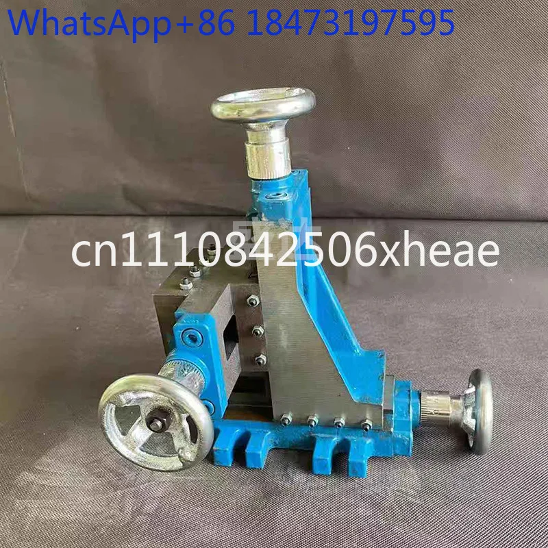 Vertical dovetail groove drag plate two-coordinate universal slide table three-coordinate cross multi-axis lifting drilling
