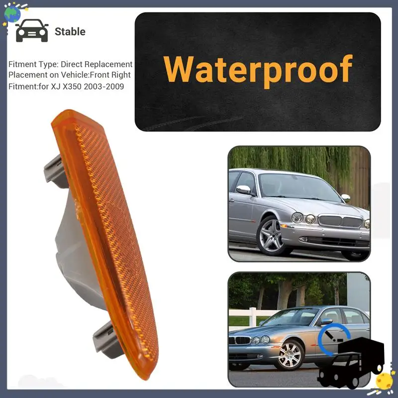 عاكس المصد الأمامي للسيارة يدوم طويلاً لسيارة جاكوار XJ X350 2003-2009