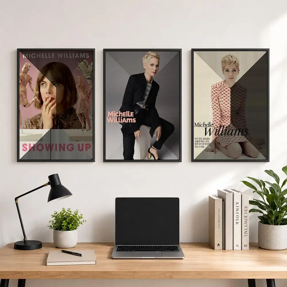 music Michelle Williams Poster Poster Large Unframed Wall Art Modern Minimalist Decor Print for Living Room Home