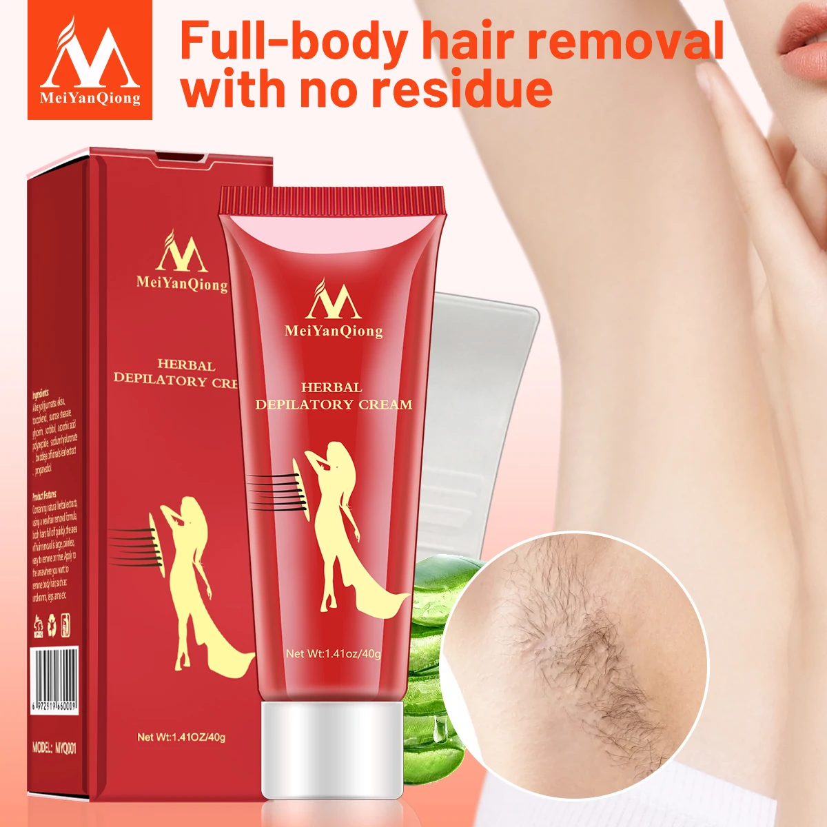 

Hair Removal Cream Painless Armpit Legs and Arms Skin Care Body Care Depilatory Cream Men Women For Depilation Safety Products