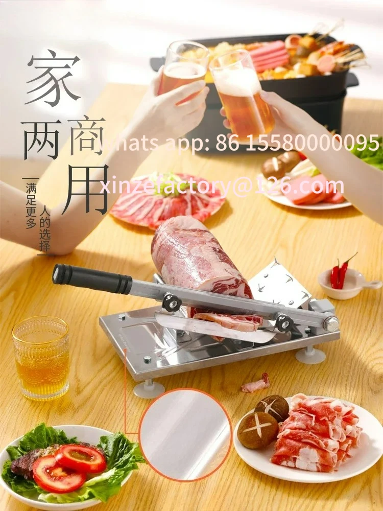 Be suitable for 220 V  Fleischschneider, manueller gefrorener  für Zuhause, kommerzielle Rindfleisch