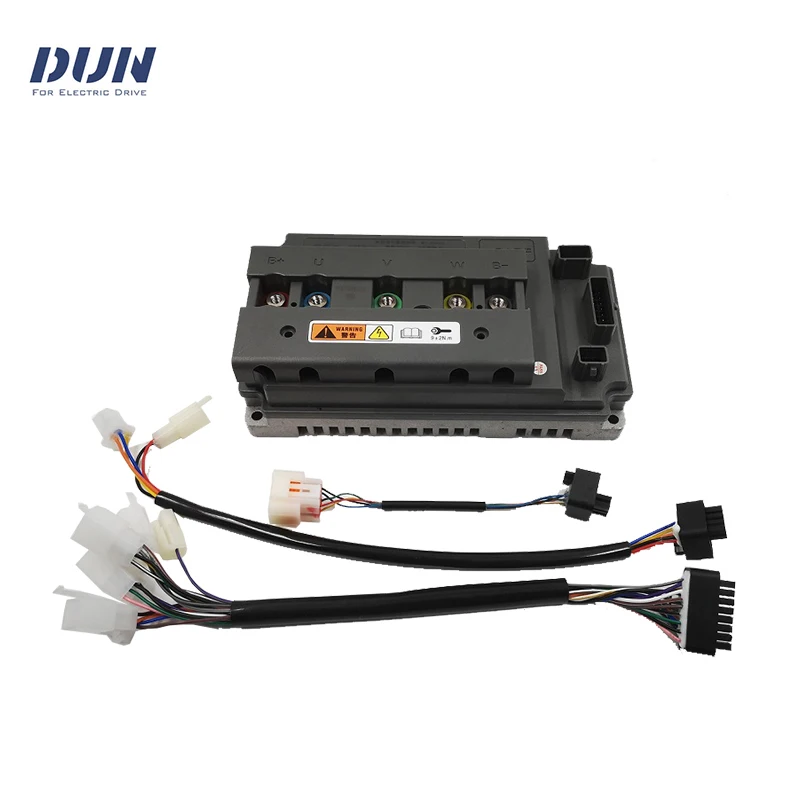 

EM100 100A Boost 130A BLDC Controller For QS PMSM Mid Drive In-Wheel Hub 2000-3000W Motor
