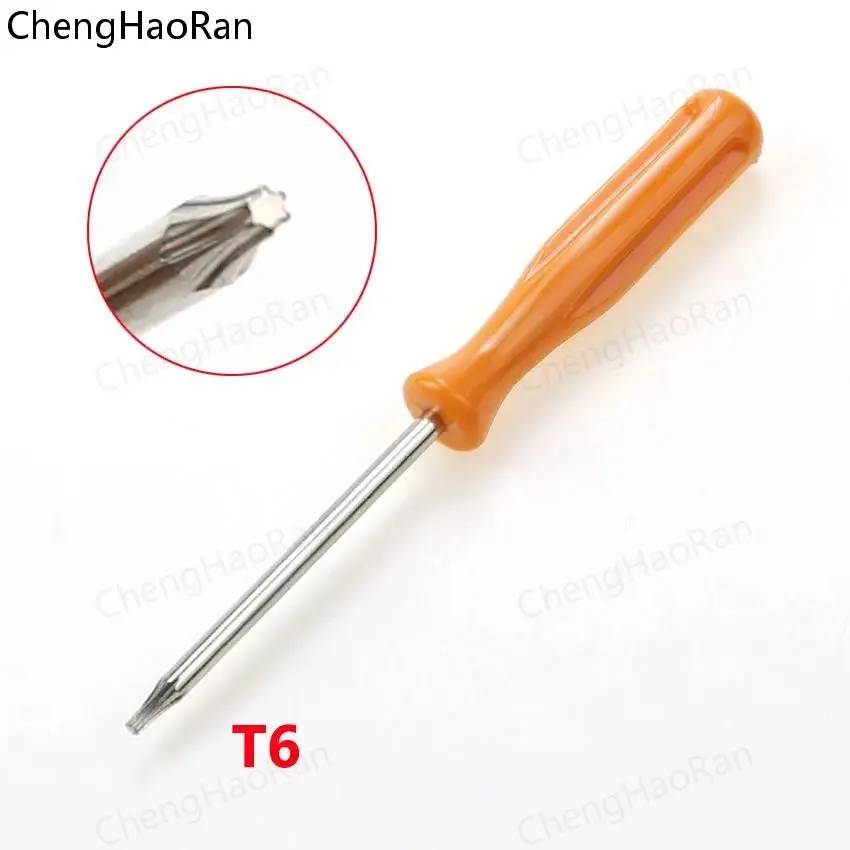 7pcs/set Torx T6 T8 T10 Security Screwdriver w/ Hole For Xbox One Series 360 S X Game Console Repairing Open Tool