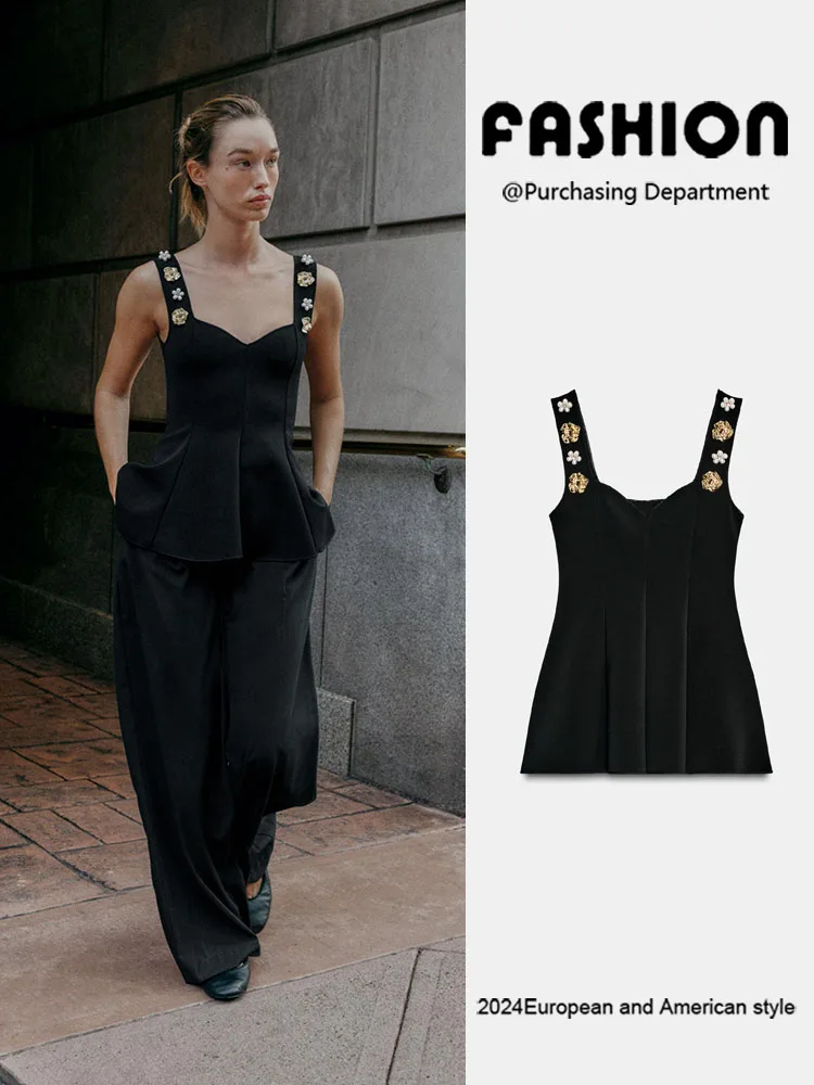 

Модная женская юбка-орт, топ без рукавов, эластичный подол, Новое поступление, осенняя коллекция, 2025 г., модная этническая одежда