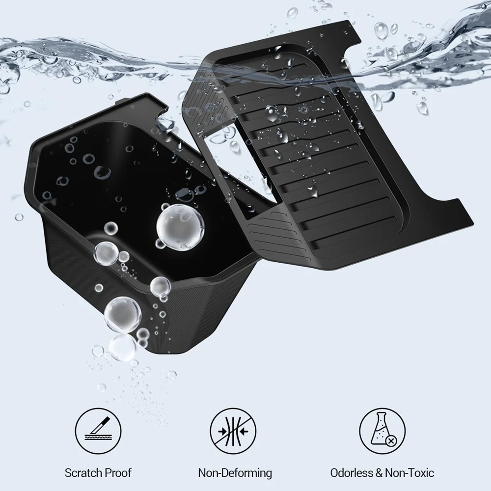 Scatola portaoggetti per sedile posteriore per Tesla Model Y 3 Highland Organizer Contenitori per console centrale Sedile posteriore Pattumiera Sacco per immondizia Vassoio Accessori