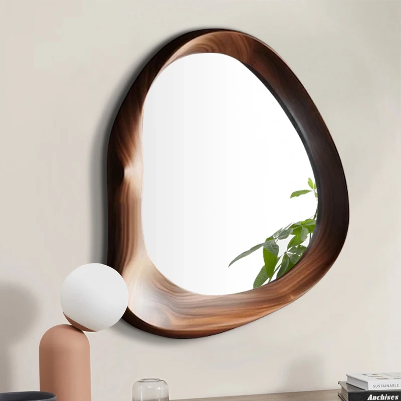 Floor Mirrors Modern Home Ornaments For Living Room Wall Art Large Mirror Arts Aesthetic Vintage Bathroom Light Led Espelho Big