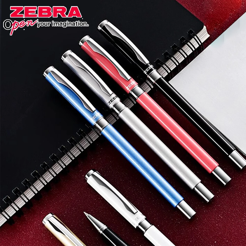 

1pcs Zebra Metal Gel Pen Business Gift Signing Pen C-JJ4 Low Gravity 0.5mm Black School Office Supplies Japanese Stationery