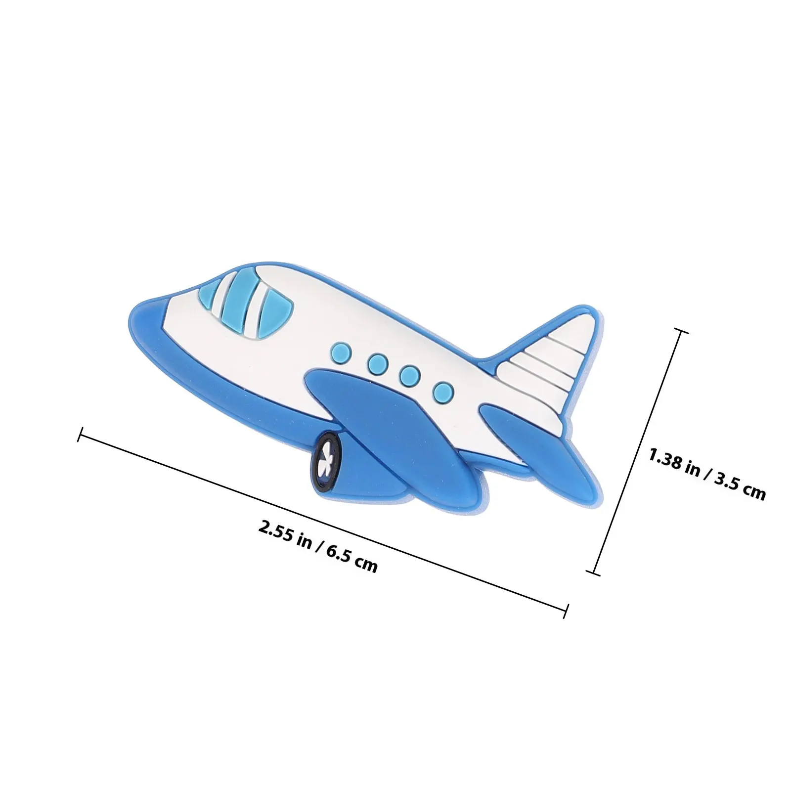 2Pcs Nautical Airplane Style Plastic Pull Handles for Drawers Cabinets Dressers Wardrobe Doors Safe Decorative Furniture