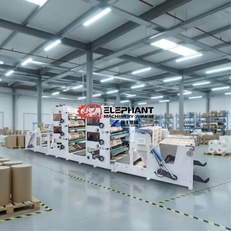 Flexo Press Tube Laminate Sheeting Die Cutter for Make Stickers and Labels Stamping Foil Printing Machine Printer