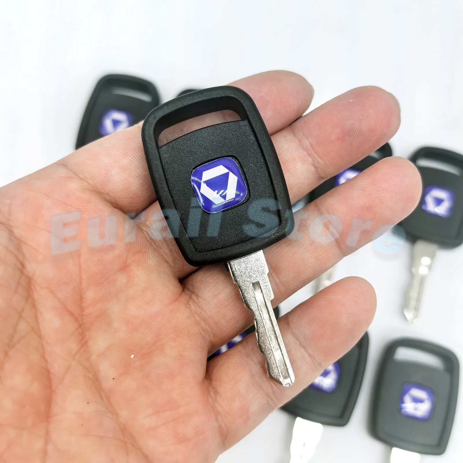 10PCS EXCAVATOR XCMG Keys For Xugong Liugong Loader 30E 40B 50C 50CN 855 856E lectric Lock Key Ignition start key