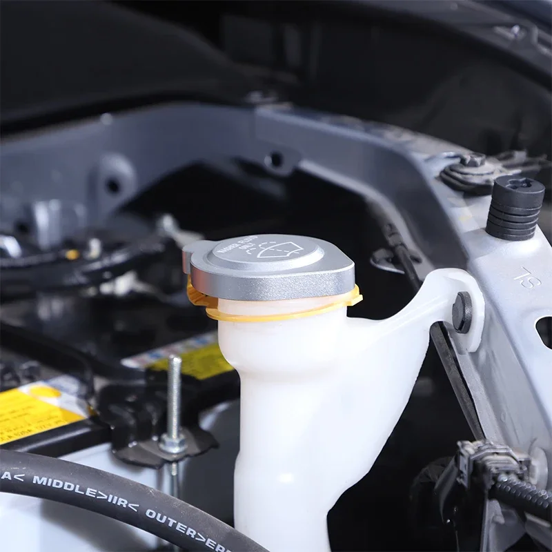 لسوبارو فورستر 2019-2024 سبائك الألومنيوم الأحمر ممسحة السيارة غطاء مفتاح المياه اكسسوارات السيارات الداخلية الزخرفية