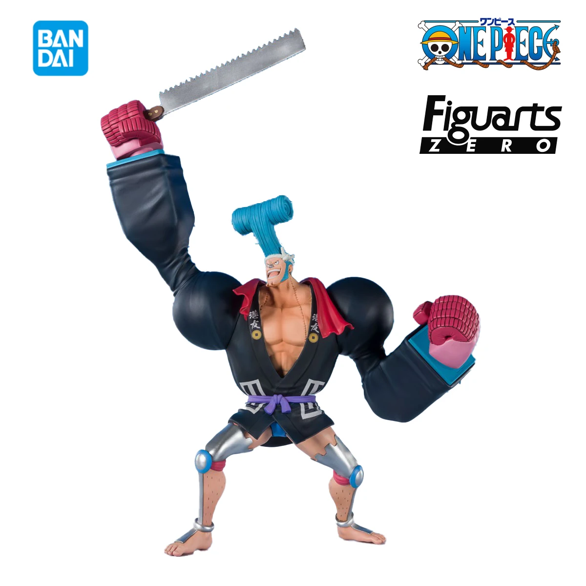 

In stock Bandai FiguartsZERO One Piece Wano Country Franky 22CM PVC Figure Highly Detailed Collectible Model Toy Gift