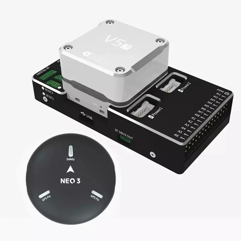 

CUAV V5 + FC NEO3 GPS автопилот Pixhawk контроллер полета для FPV RC Quad Flight Simulator DIY APM PX4