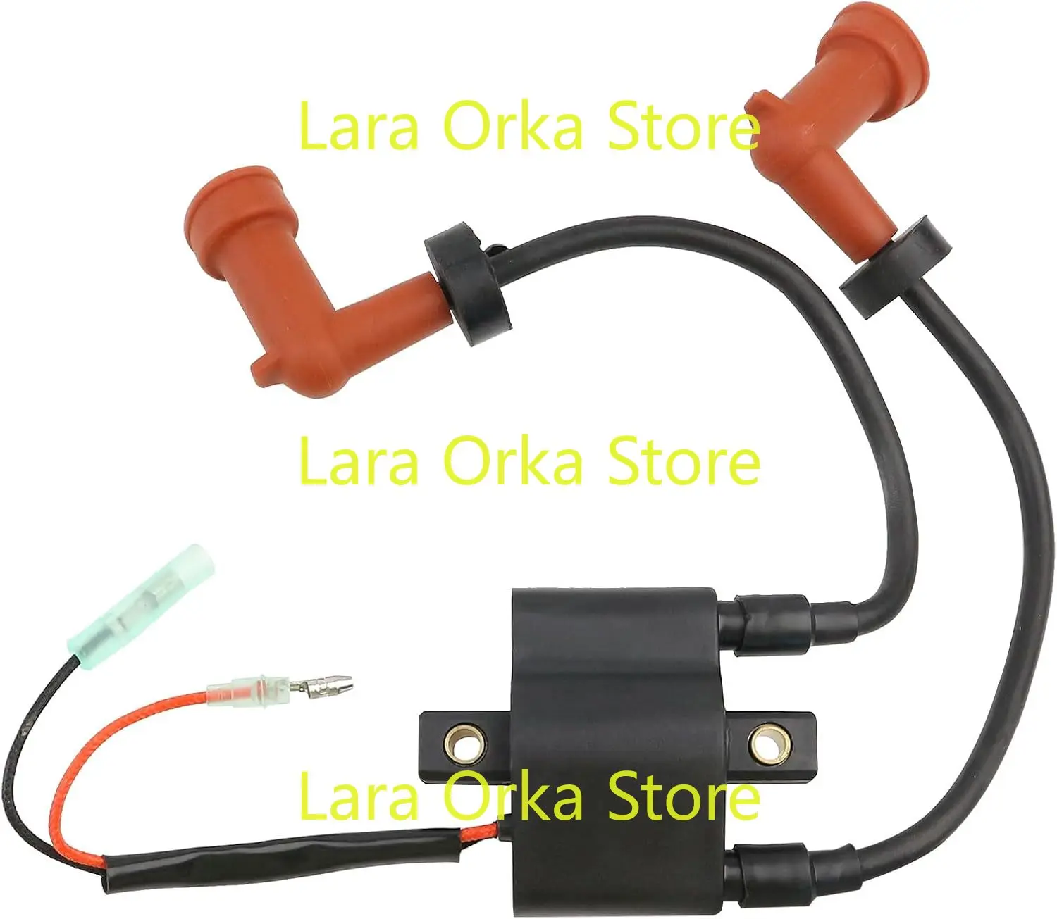 Ignition Coil Compatible with Yamaha 25HP 30HP 40HP Outboard (1984-1997) Replace # 689-85570-20-00 689-85570-21-00 C30 CV30 C40