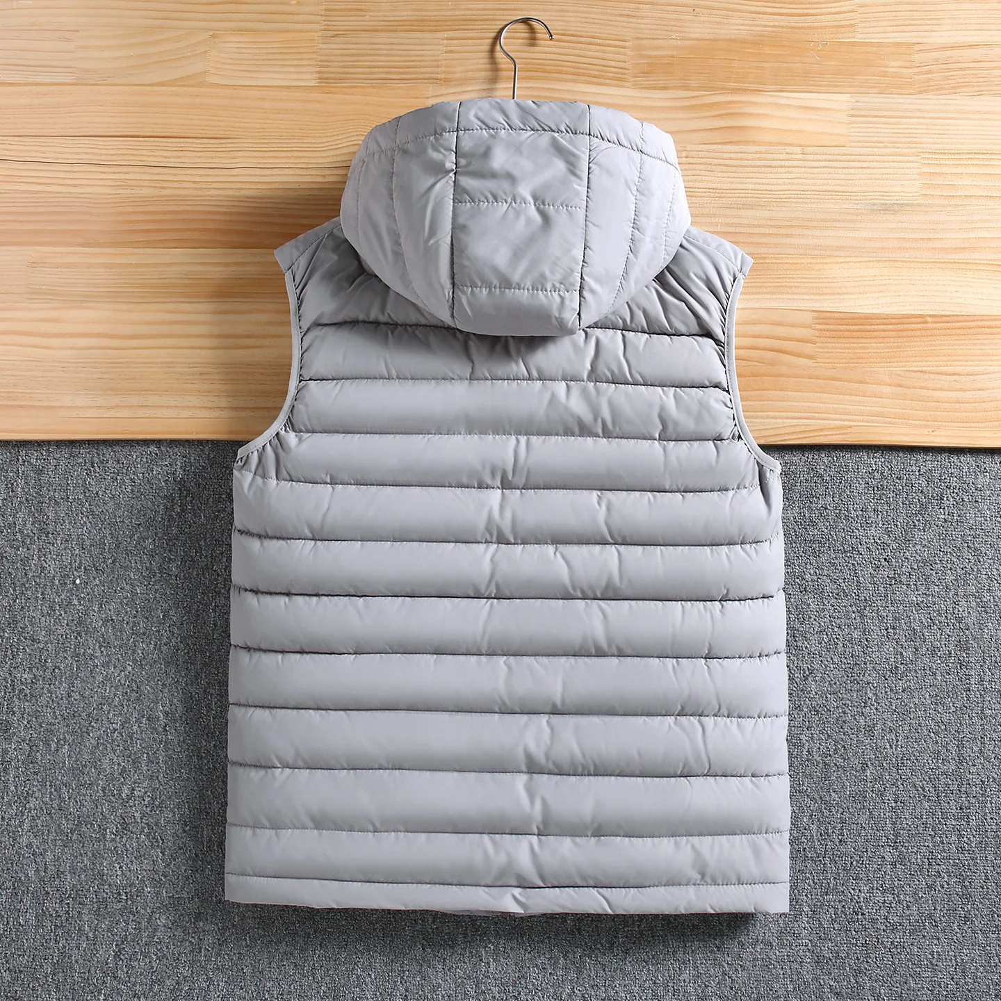 Cotton vest - New autumn-winter style, fashionable, thin, cardigan, baggy jacket, pullover, men's coat