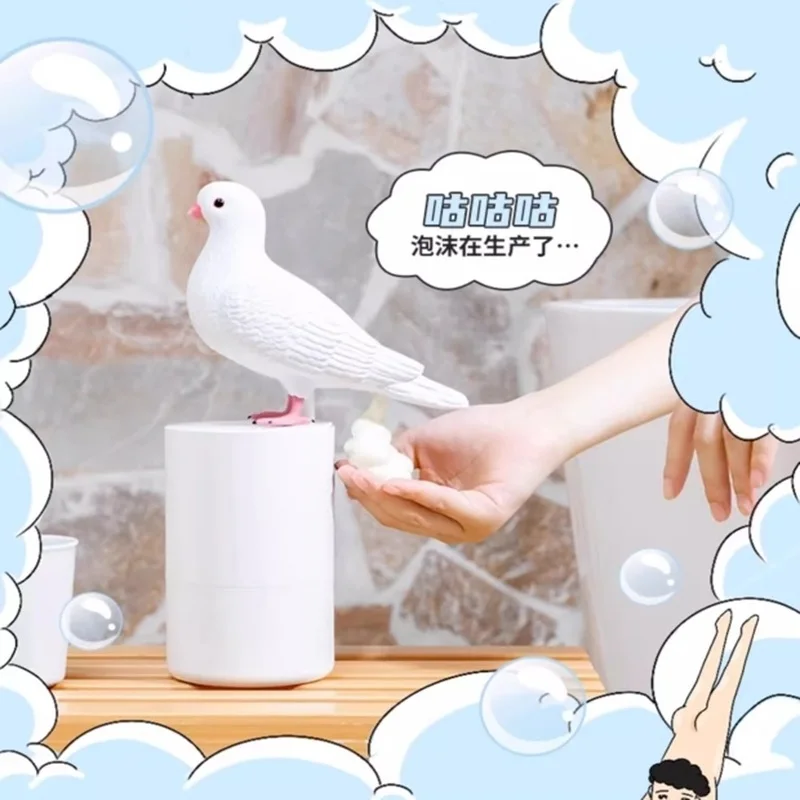 

Creative Pigeon Home Electric Intelligent Induction Washing Mobile Phone Cute And Funny Pigeon Novel Soap Machine To Send Friend