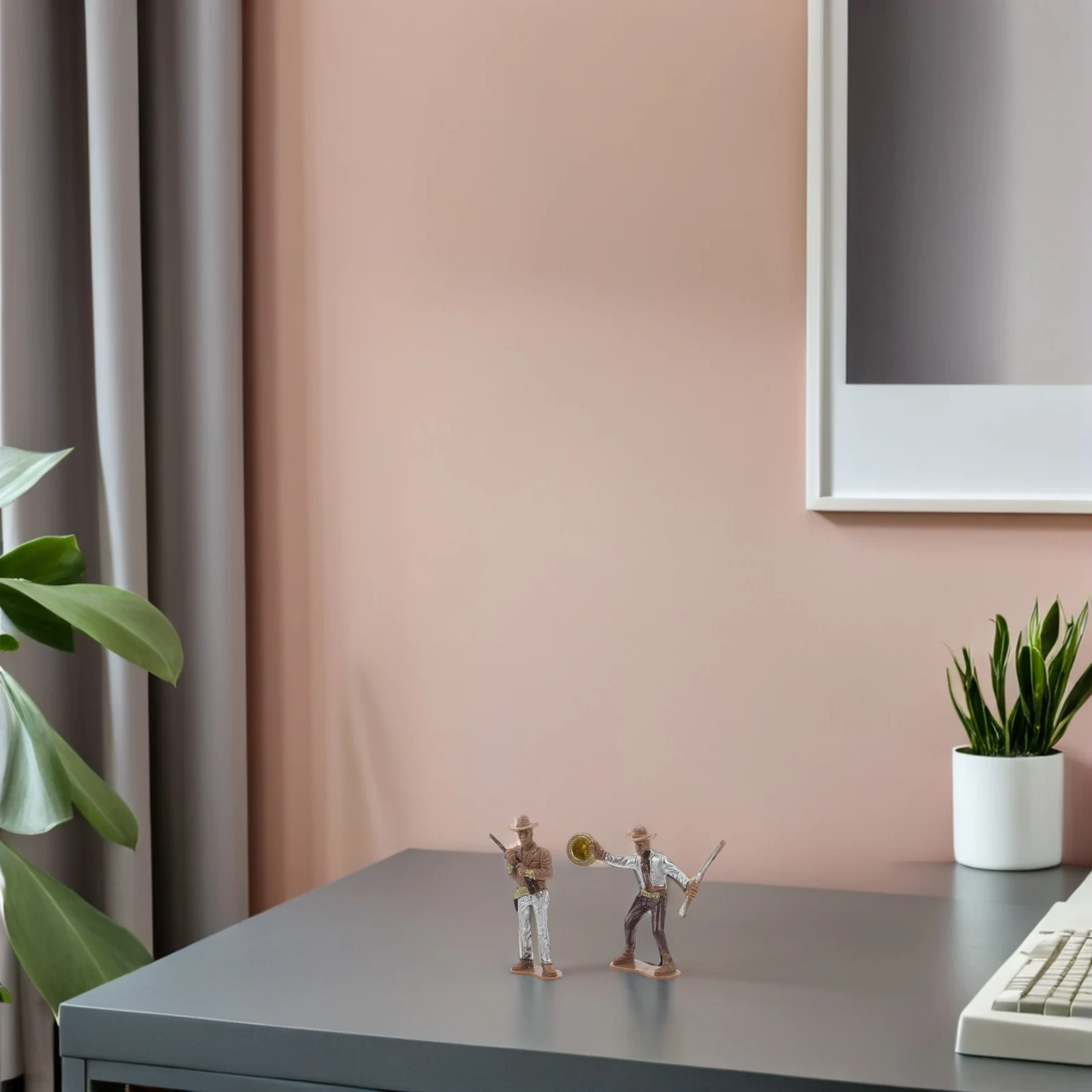 

12Pcs Western Cowboy Figurines Detailed Mini Wild West Figures Educational Value Unique Design Versatile Use Vibrant Colors