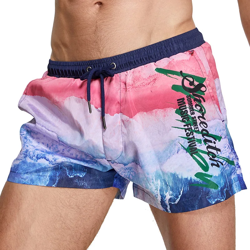 Summer Hawaiian Beach Shorts For Men 3D Colour Printed  Graphic Swimming Trunks Women 2025 New Fashion Board Shorts Pant M-2XL