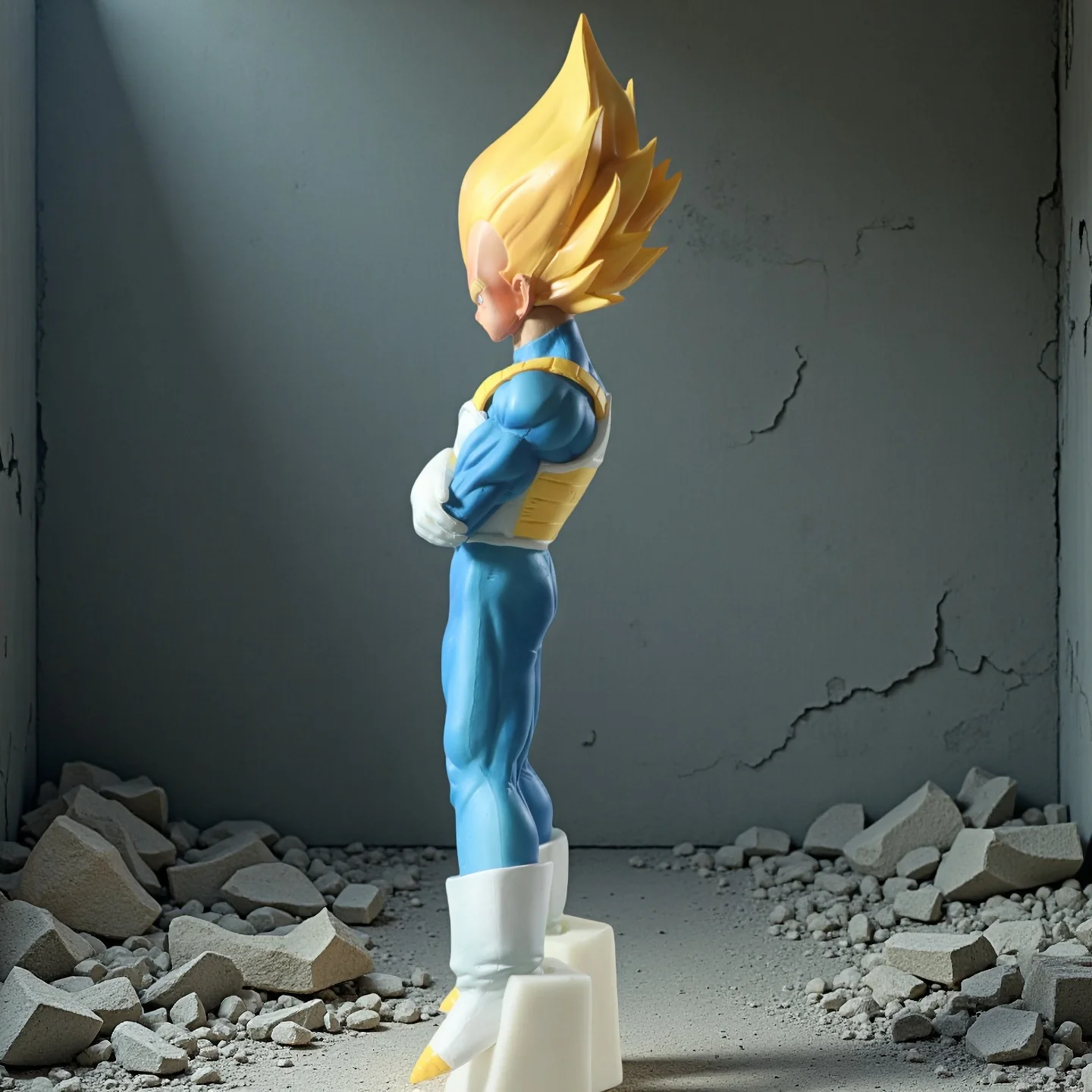 26 cm Dragon Ball Vegeta Super Man Anime Figuur Model Gk Standbeeld Jongens Collectie Desktop Decoratie Ornament Speelgoed Geschenken