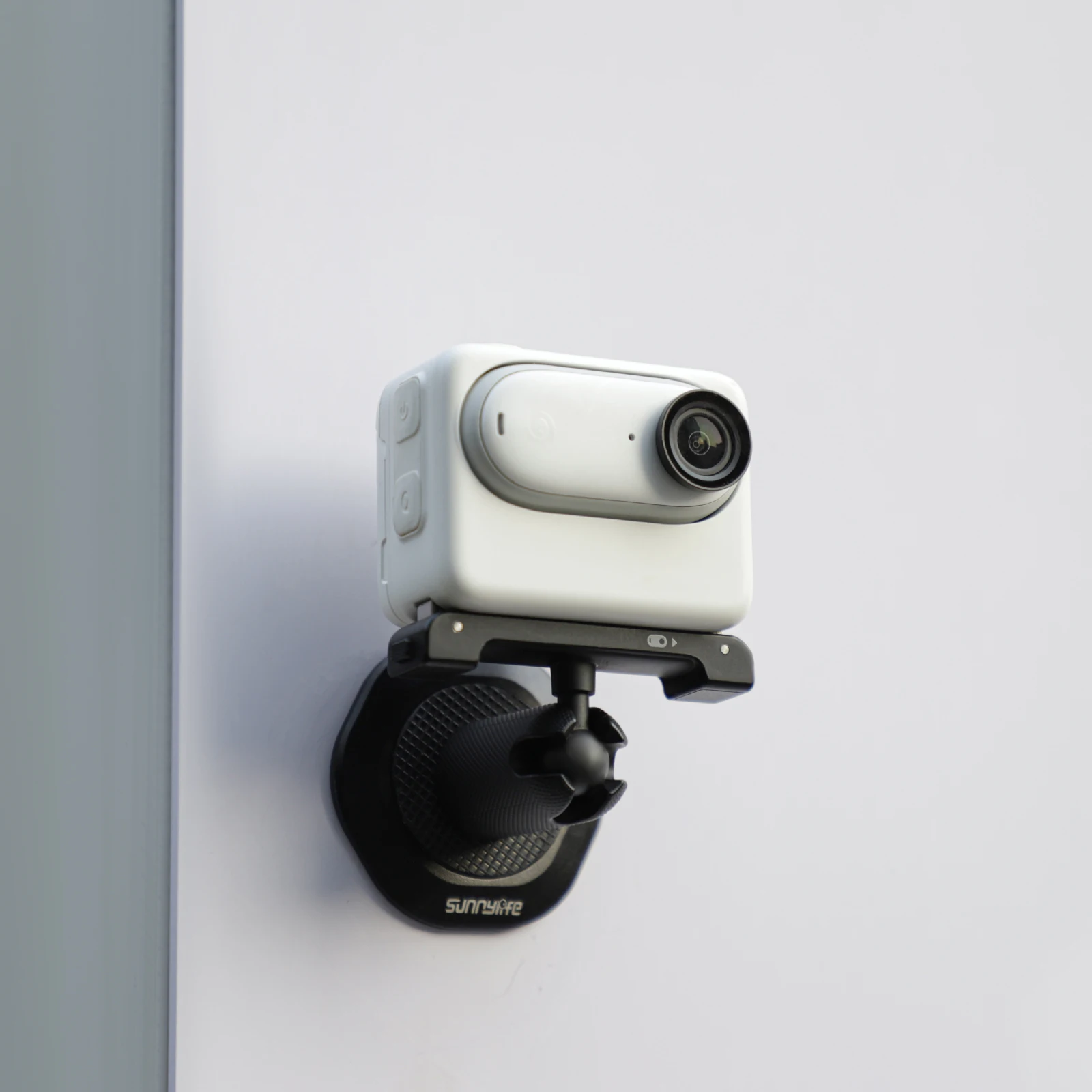 Adaptor ekspansi Dok magnetik logam osmocket3 untuk Insta360Go3 dudukan kemudi