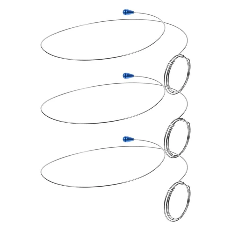 Hot kf-Cord Holders 3Pcs Stainless Steel Wire Eye Loupe Eyeglasses Holder Band Magnifier Bracket Watch Magnifier Holder Easy