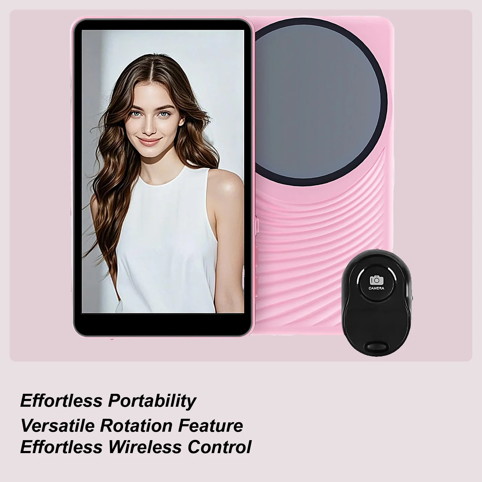 

Магнитный телефон, экран монитора для селфи, Bluetooth, пульт дистанционного управления, задняя камера, монитор, портативные аксессуары для смартфонов для селфи