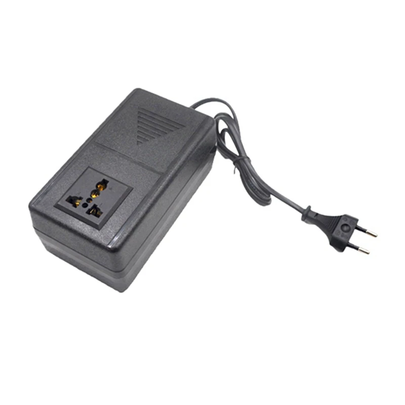 

300W Voltage Converter 220V To 110V Transformer Down Transformer Voltage Converter Travel Adapter Durable Black EU Plug