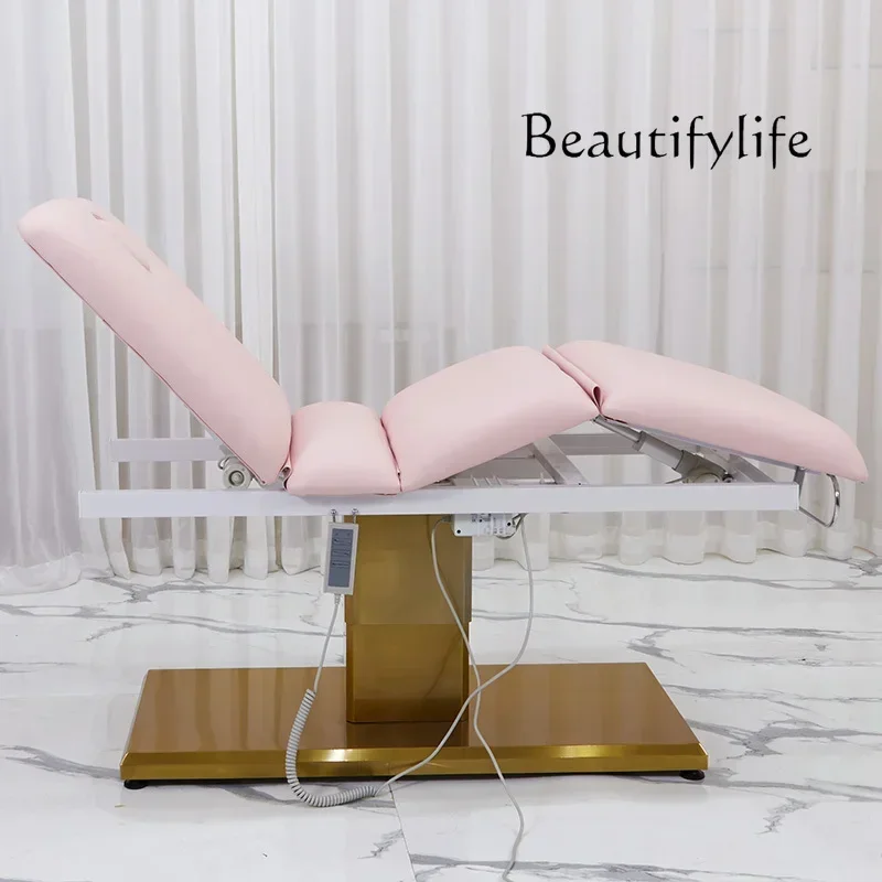 

salon furniture Electric beauty bed tattoo bed body lift folding tattoo chair massage massage multi-function