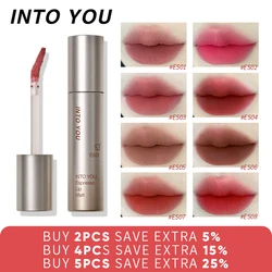 INTO YOU Espresso Lip Matt Lipstick Light Thin Long Lasting Red Lip mud Women make up