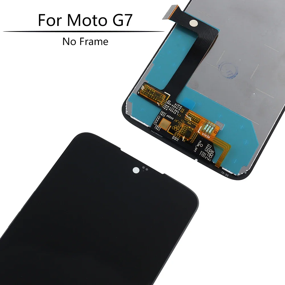 Original For Motorola Moto G7 XT1962 LCD G7 Play Display Touch Screen Digiziter Assembly For Moto G7 Power XT1952 XT1955 G7 Plus