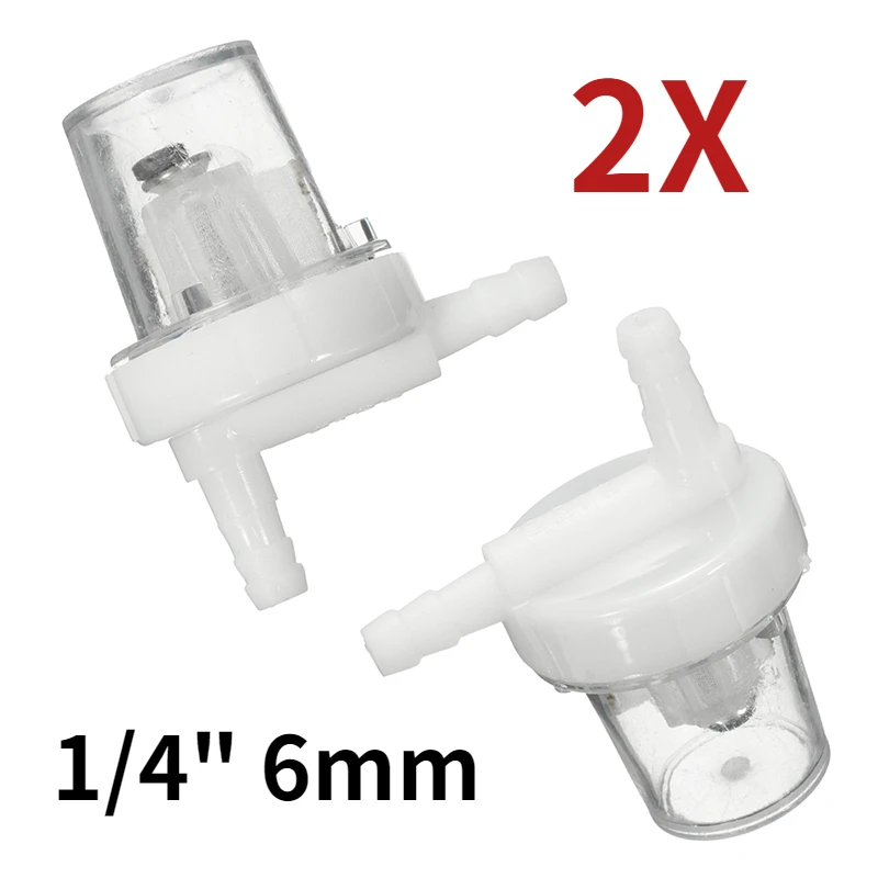 2PCS Clear Durable Universal 1/4