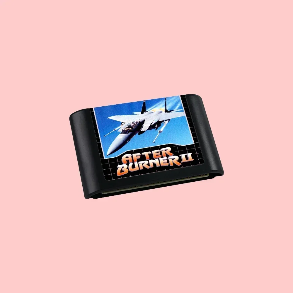 Link 9 After Burner II USA Version Game for SEGA Mega Drive Genesis 16 Bit Console Game Cartridge/Box/Manual 18 Games for Choice