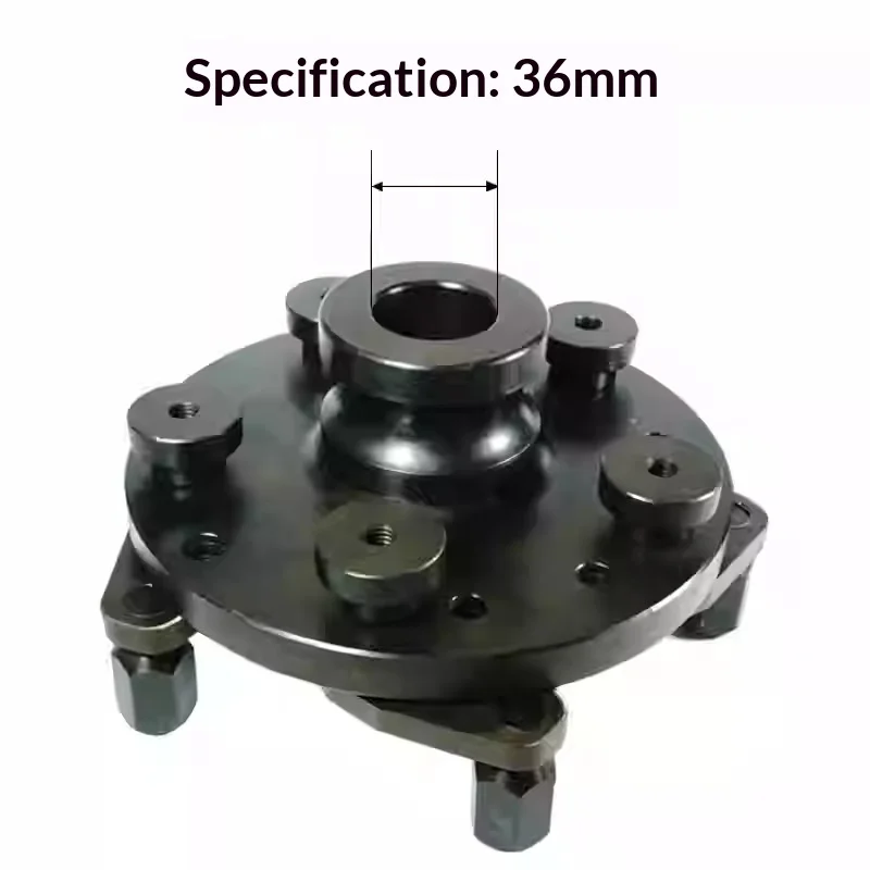 Multiple Universal Wheel Balancer Adaptor Plate for Both 36mm/38mm/40mm Shaft Diameter Balance Machine Universal Fixture
