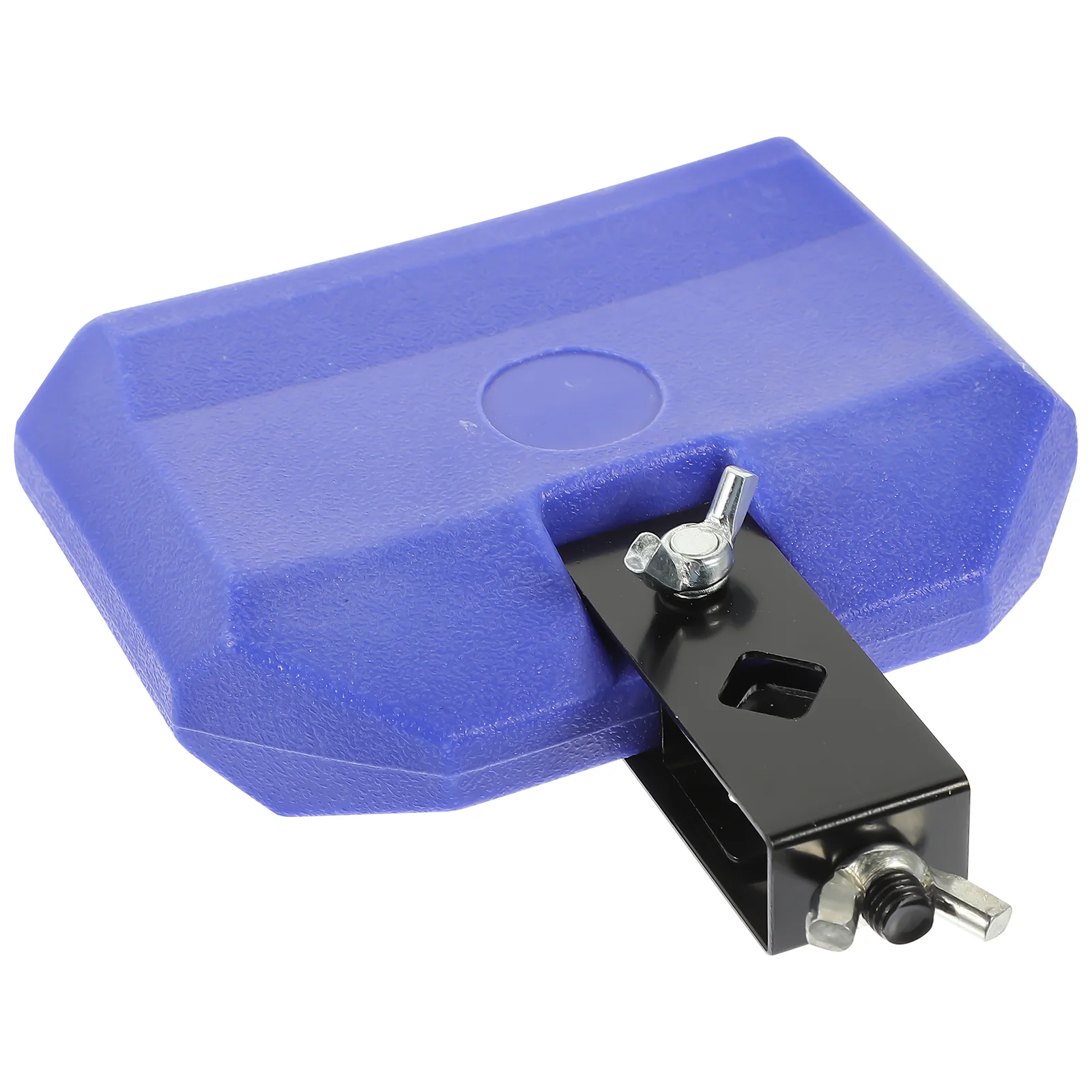 

Guiro Instrument Drum Kit Accessories Accessory Cow Bell Mount Block Blue Percussion