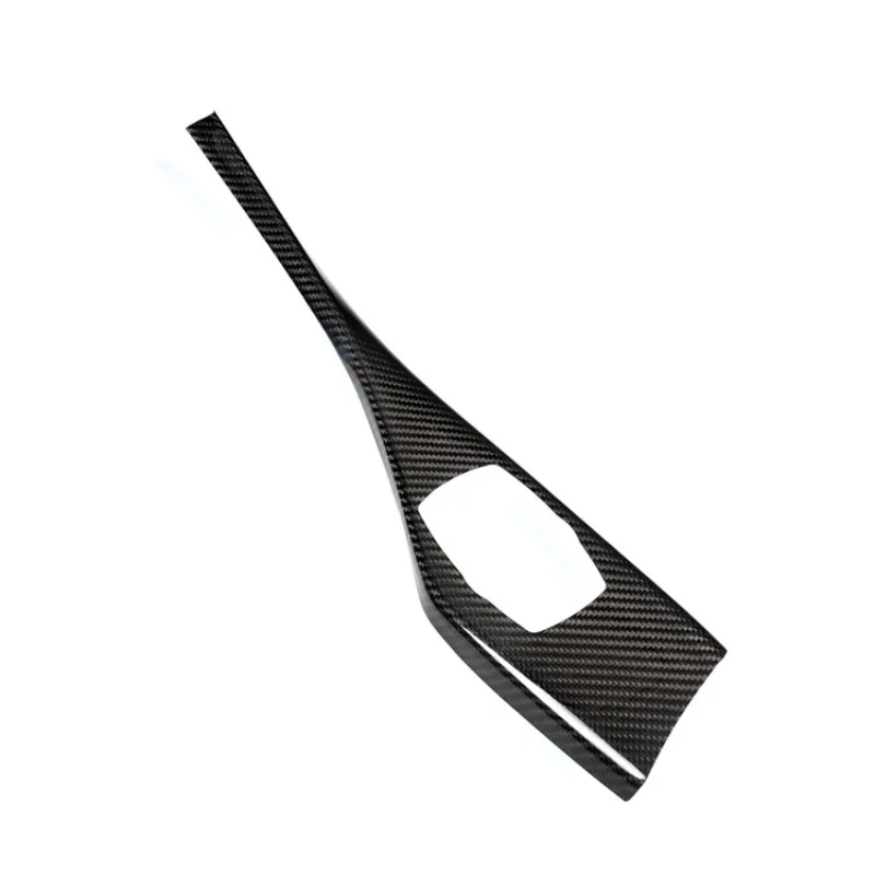 For BMW 1Series F20 F21 LCI 2Series F22 Carbon Fiber Multimedia Panel Trim Interior Dashboard Cover Car Modification Accessories