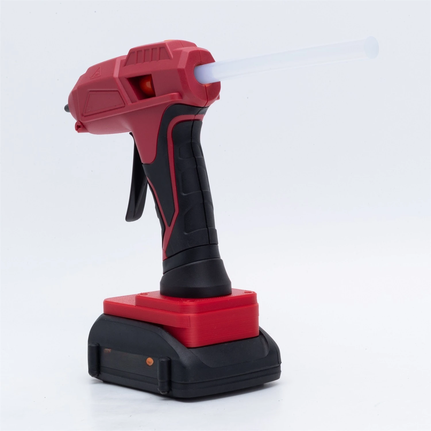 

Электрический пистолет для горячего клея для Worx 20 В 6PIN, инструмент для ремонта литиевой батареи, инструмент «сделай сам», беспроводная термоплавкая сварка с 10 полосками (без батареи)