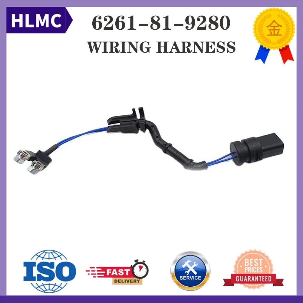 6217-81-9252 6261-81-9280 6D140 Fuel Injector Wiring Harness 6261-81-6120 PC600 PC800-8 Excavator Wire Harness For Komatsu