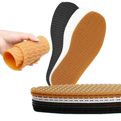 Solas de borracha para fazer sapatos Sola de substituição Sola de sapato antiderrapante Remendo de reparo Folhas Protetoras para Tênis, Salto Alto