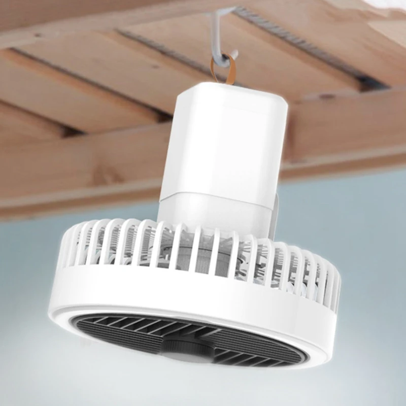 Многофункциональный мини-вентилятор USB перезаряжаемый портативный вентилятор уличный потолочный вентилятор для кемпинга со светодиодной подсветкой настольный вентилятор