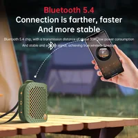 Monster M3 magnétique Clip-On Mini BT V5.4 Portable lieu de travail extérieur Portable sans fil Bluetooth haut-parleurs avec basse Altavoz micro 4